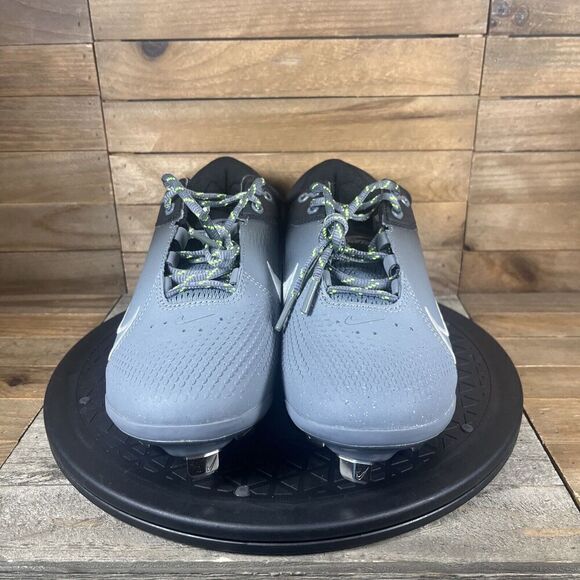 Nike Womens Sz 8.5 Hyperdiamond 4 Elite Low Black Gray Softball Cleats NEW - Picture 4 of 12